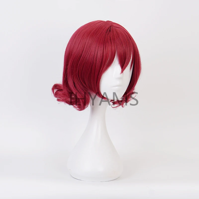 Game Anime Akatsuki no Yona Wig Yona of the Dawn Yona Styled Curly Cosplay Wig Halloween Role Play Party Wigs + Wig Cap