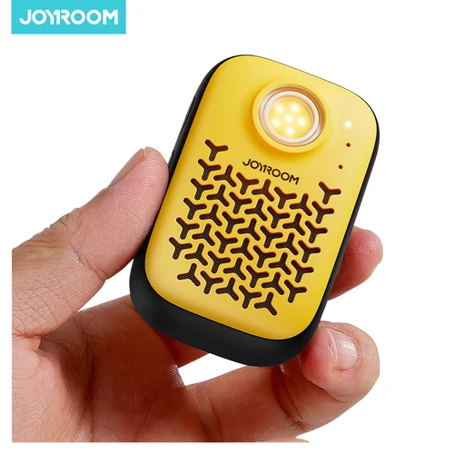 Imagen 2 del producto Joyroom Altavoces Bluetooth portátiles, IP67 resistente al agua, altavoz personal pequeño portátil con clip/sonido limpio/par estéreo/inalámbrico 5.4
