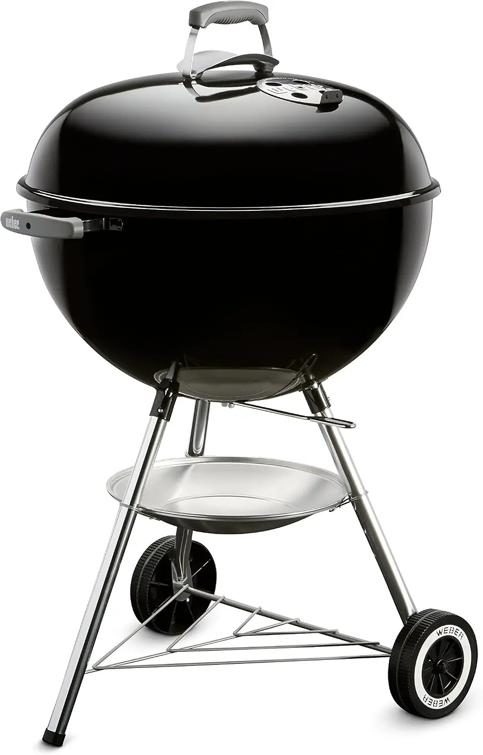 Original Kettle Charcoal Grill, 22-Inch, Black – Classic Outdoor BBQ Grill with One‑Touch™ Cleaning System & Precise Temperature