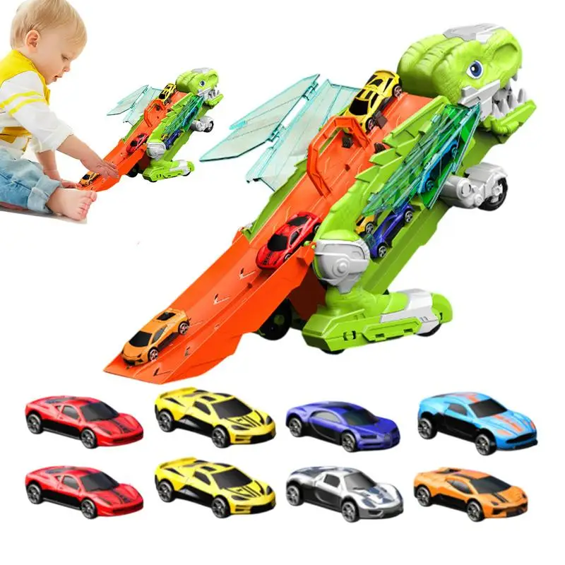 

Sliding Race Track Toy Colorful Track Toy For Boys Portable Road Trip Game Preschool Educational Activity For Birthday Christmas