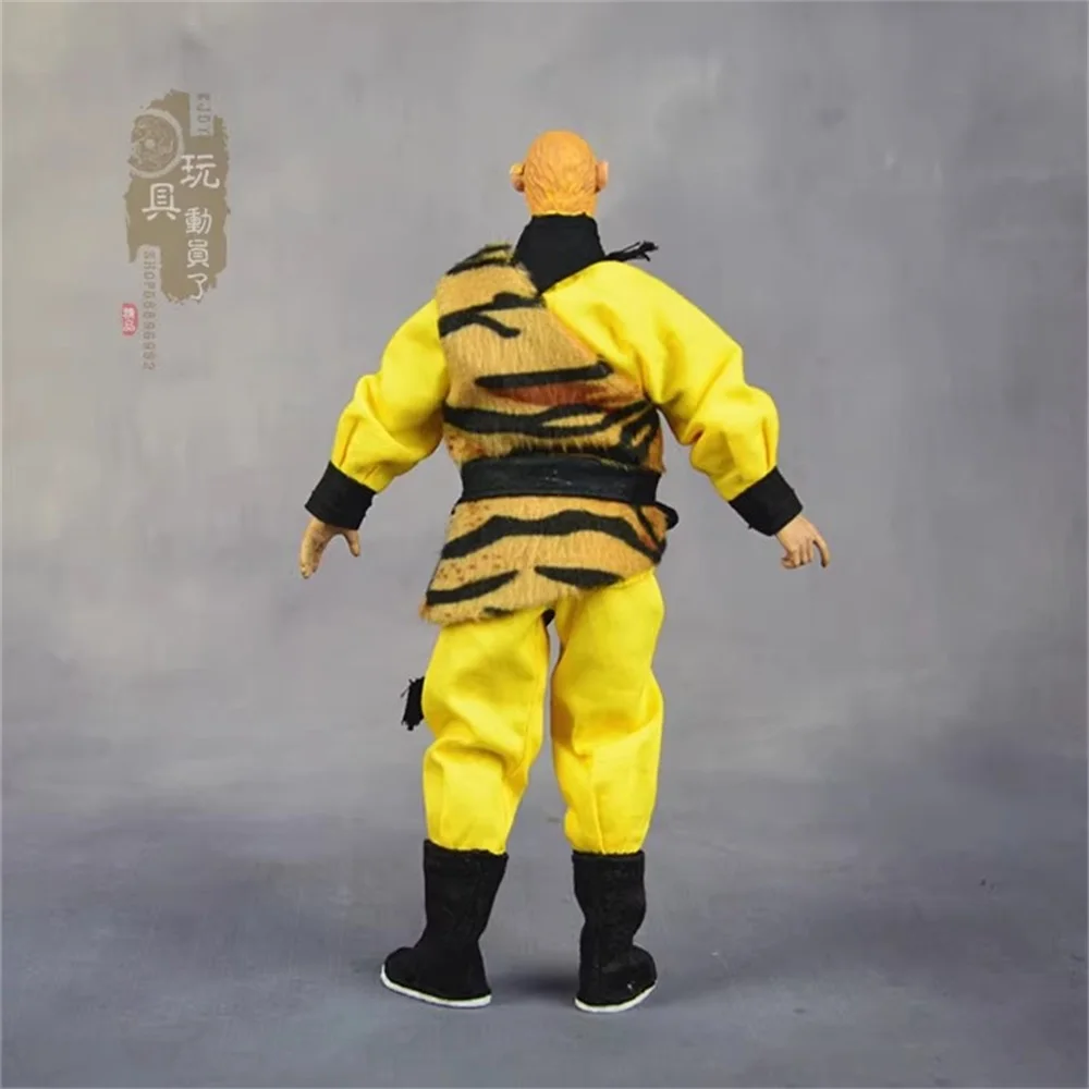 YYDS 1/12 soldado Sun Wukong Tigre chaleco con estampado conjunto de ropa modelo de juguete apto para cuerpo de figura de acción de 6 pulgadas en Stock