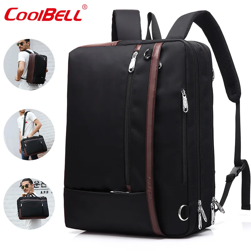 Cool Bell-mochila tipo mensajero para ordenador portátil, bolsa de hombro impermeable a prueba de golpes, 15,6, 17,3 pulgadas, envío directo, 5506