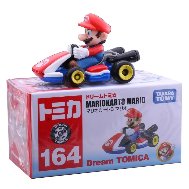 TAKARA TOMY Tomica 164 Super Mario Yoshi Kart 8 Alloy Car Diecast