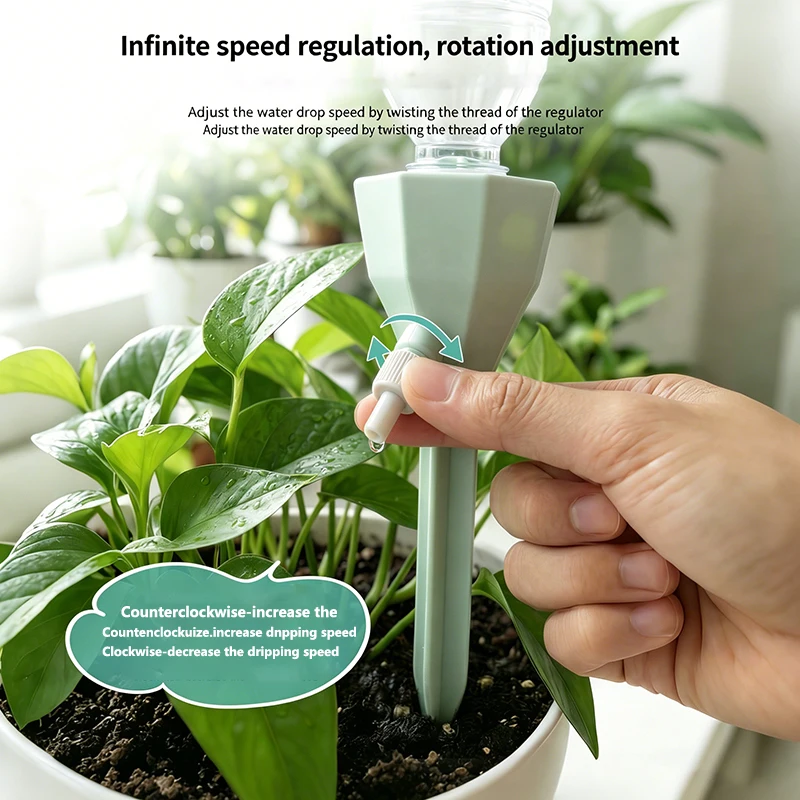 Automatic Watering Device - Adjustable Drip Irrigation System For Indoor And Outdoor Green Plants And Flower Watering Tools