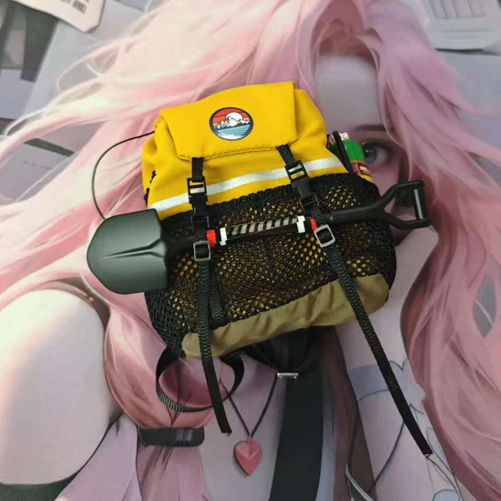 Simulated Off-road Bag/shovel Kit for 1/10 RC Crawler Car Traxxas TRX4 Defender Bronco AXIAL SCX10 90046 RC4WD D90 Tank 300 TRX6