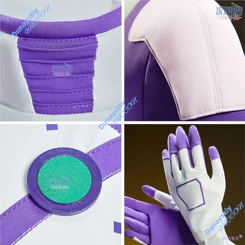 Dandadan Vamola Bamora Transformed Cosplay Anime Tight Leather Outfit Women Bodysuit Cute Dress Halloween Party Latex Leather - view 6