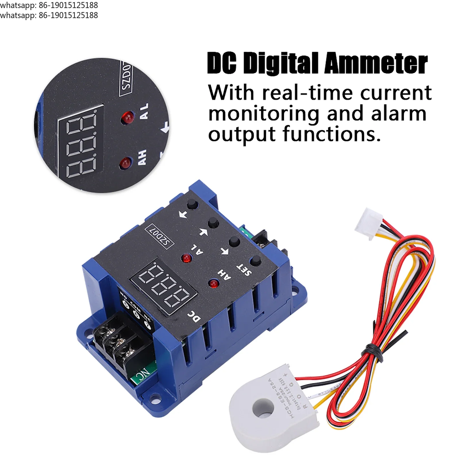 New 2026 Factory Direct Sales Special Offer SZD07 digital amplifier current sensor amplifier overload limit SZD07 DC8-35V