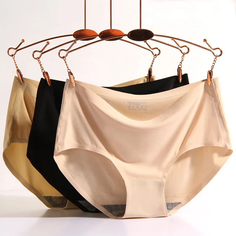 10 ks dámské spodní prádlo, pohodlné, prodyšné, antibakteriální, vícebarevné, bezešvé, módní - náhled 3