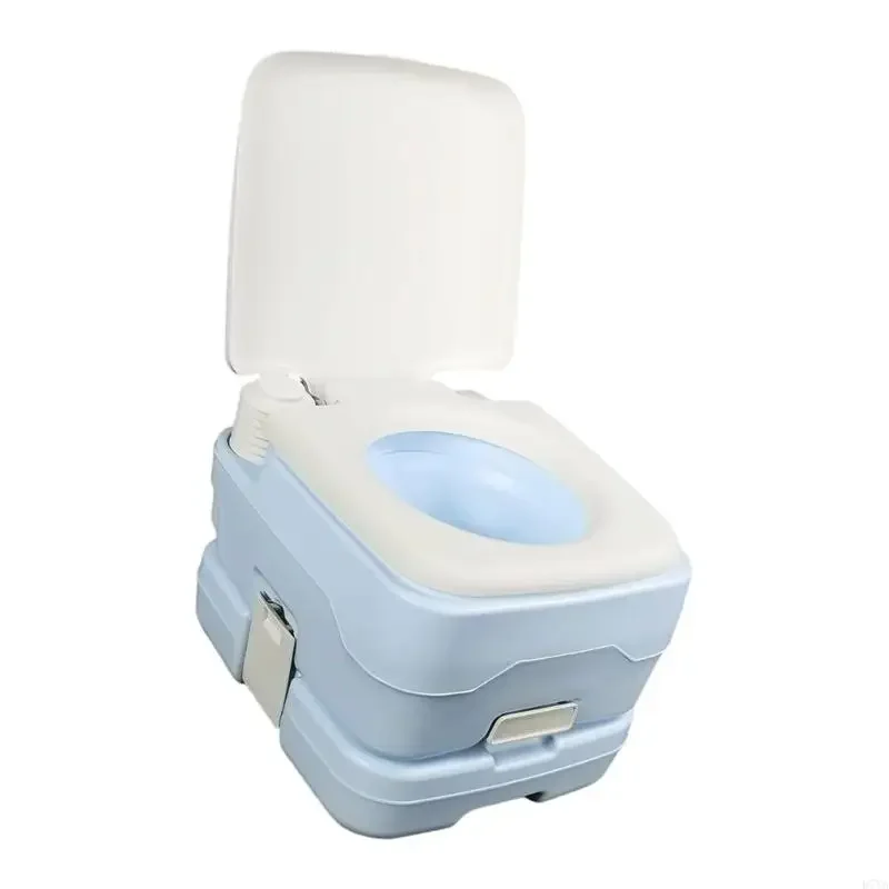 

Thin Marine Toilet For Adventurers 10L Waste Cistern Ergonomic Hand Fan Three Partial Wash Structure X37F
