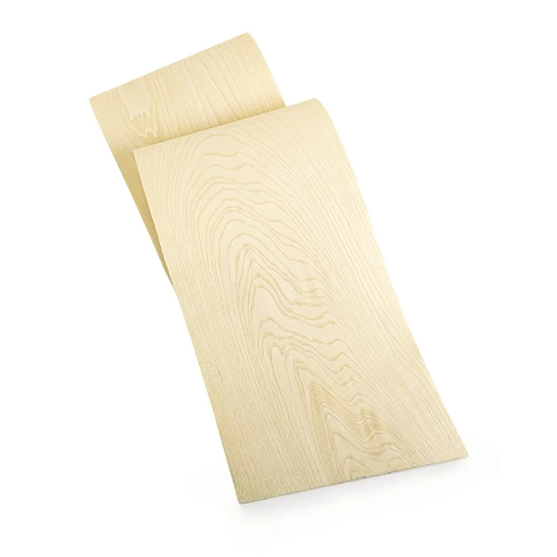 Natural Rotary Cut White Ash Veneer, 0.3mm, 250x31cm, For Decoration, Speaker & Inlay Craft.