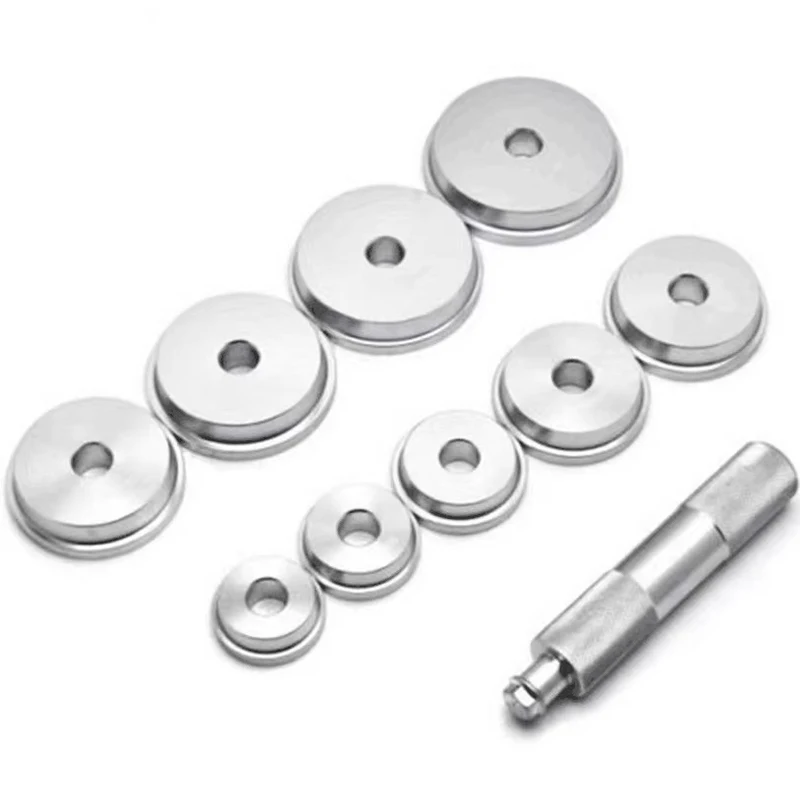 10 Pcs Bearing Race & Seal Driver Installer Set Remover Automotive Tool