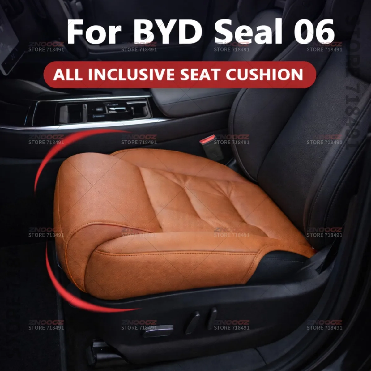 

For BYD Seal 06 Car Seat Leg Support Extension Seat Cover Memory Foam Extender Cushion Interior Accessories