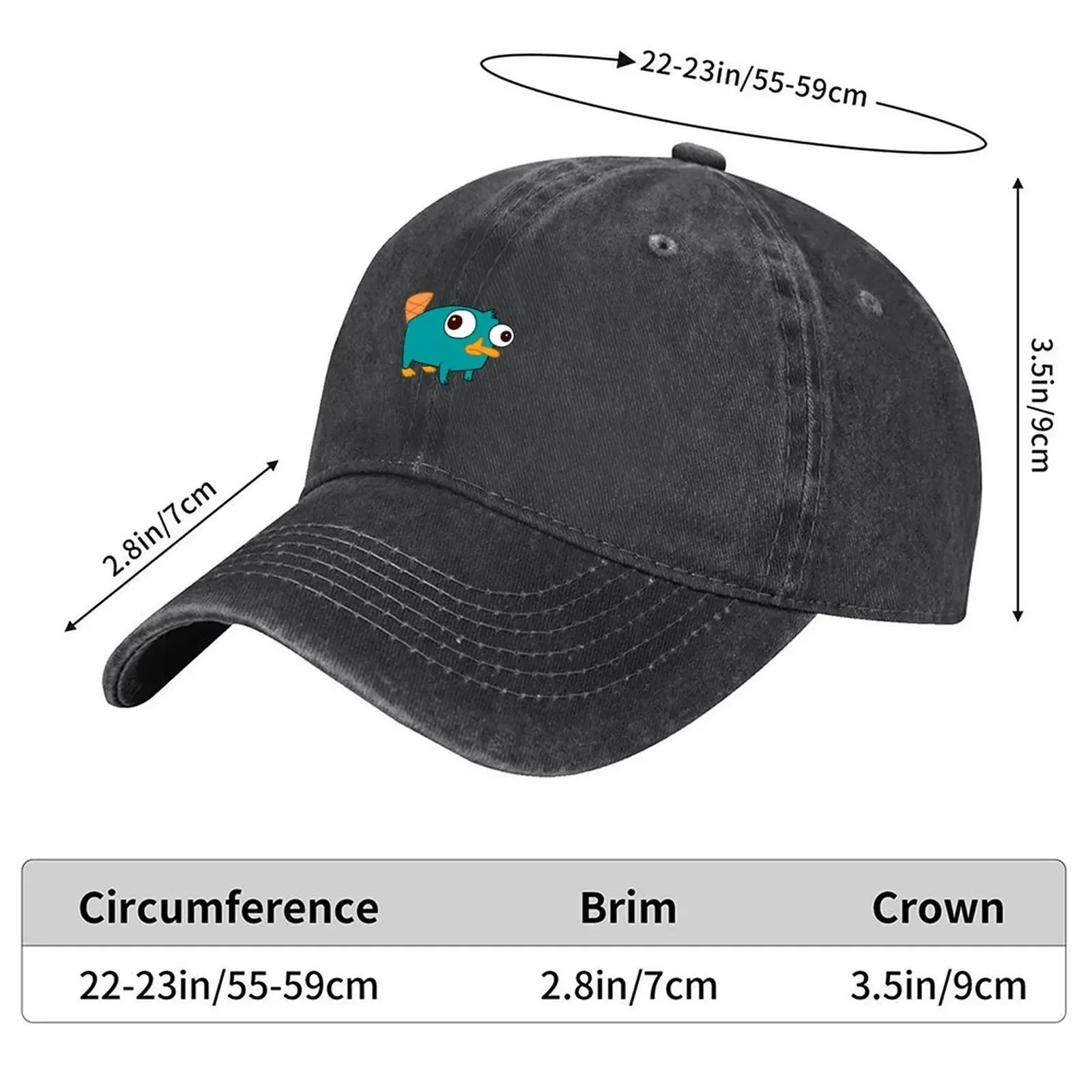 2026 Agente PPerry the Platypus Baseball Cap Trucker Cap Sunhat sun caps Dropshipping Men's Luxury Women's