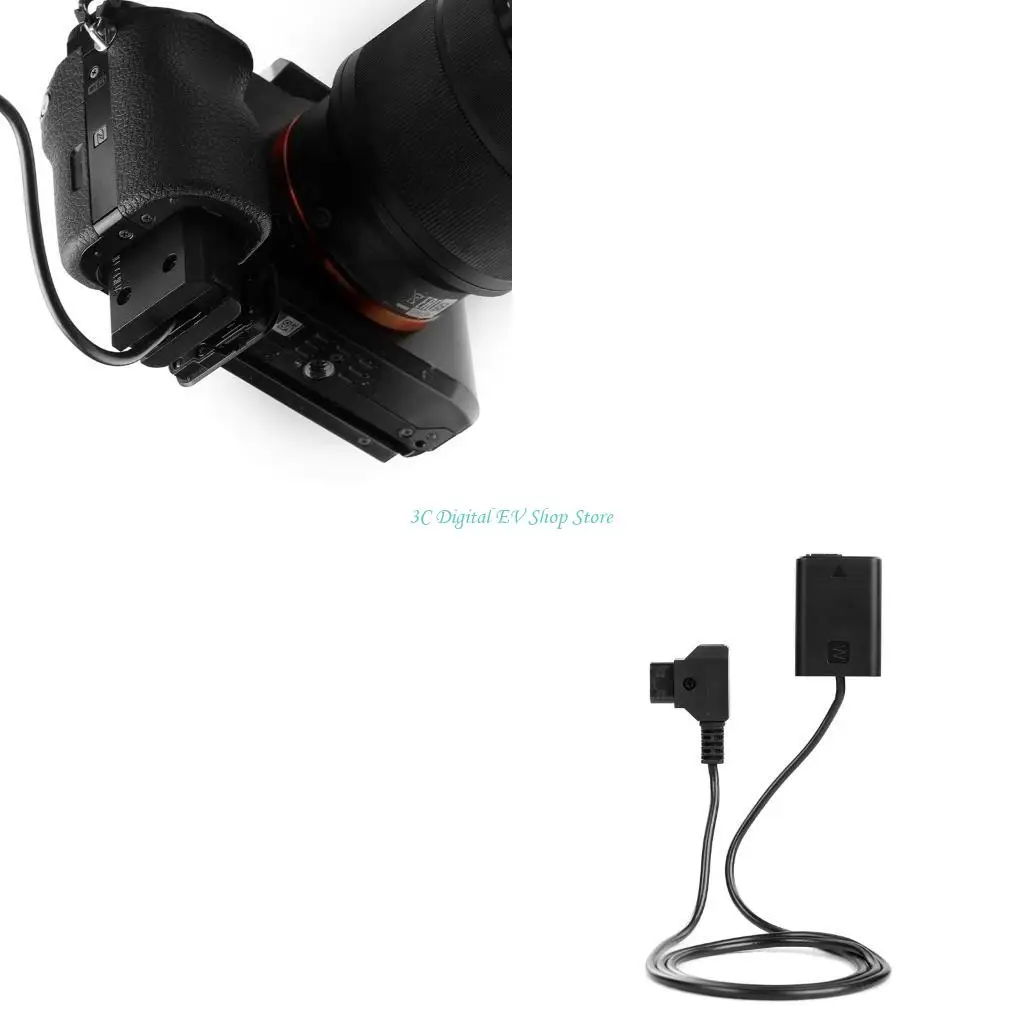 E74D D-Tap to NP-FW50 Cabe for NEX5 NEX6 NEX7 A5000 A6000 A6300 A6500 A7000 Camera