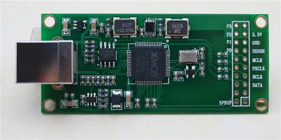 Mới XU208 Xmos USB Âm Thanh Kỹ Thuật Số Giao Diện U8 Nâng Cấp Amanero Thẻ Module