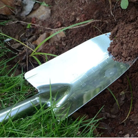 Small Gardening Tool Potting Soil Scoop Gardening Shovel Sharp-nosed Shovel Garden Twuel Square Spade