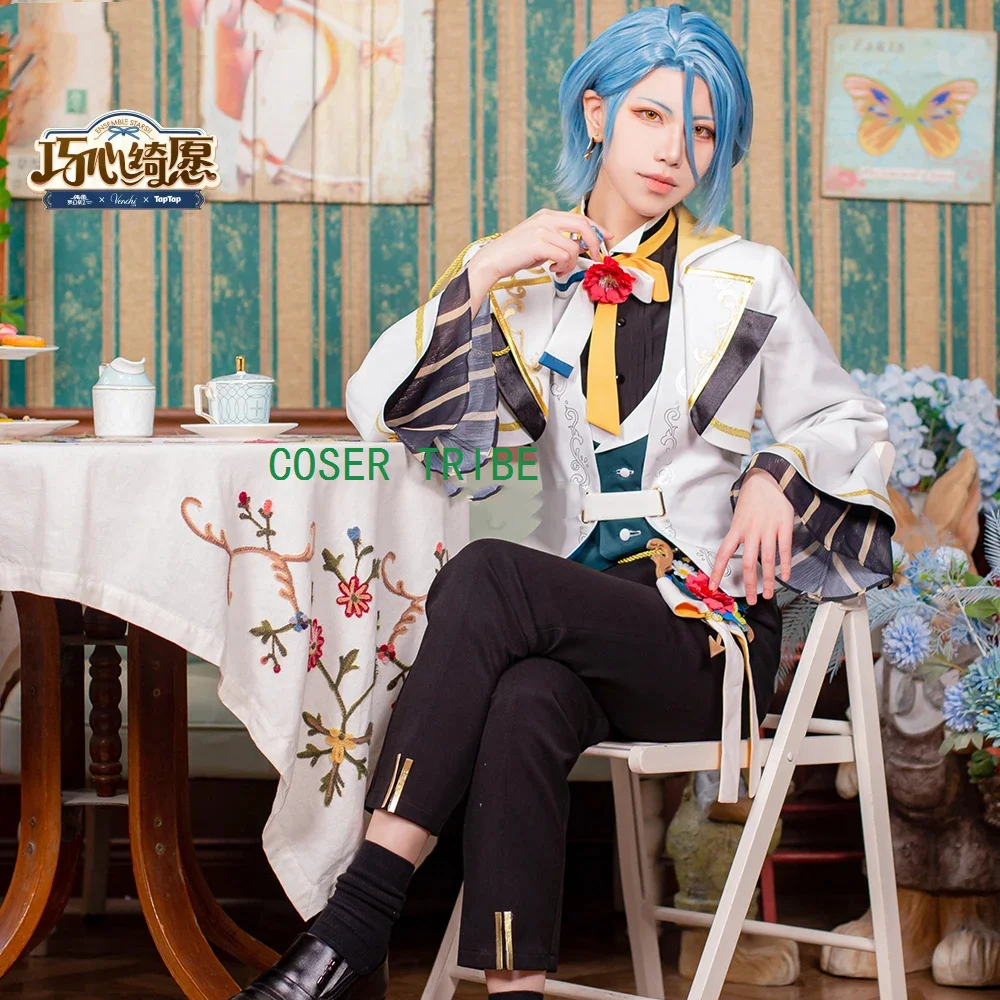 COSER TRIBE Ensemble Stars 2 Itsuki Shu/Kagehira Mika/HiMERU/Shiina Niki Game Suit Handsome Uniform Cosplay Costume Halloween