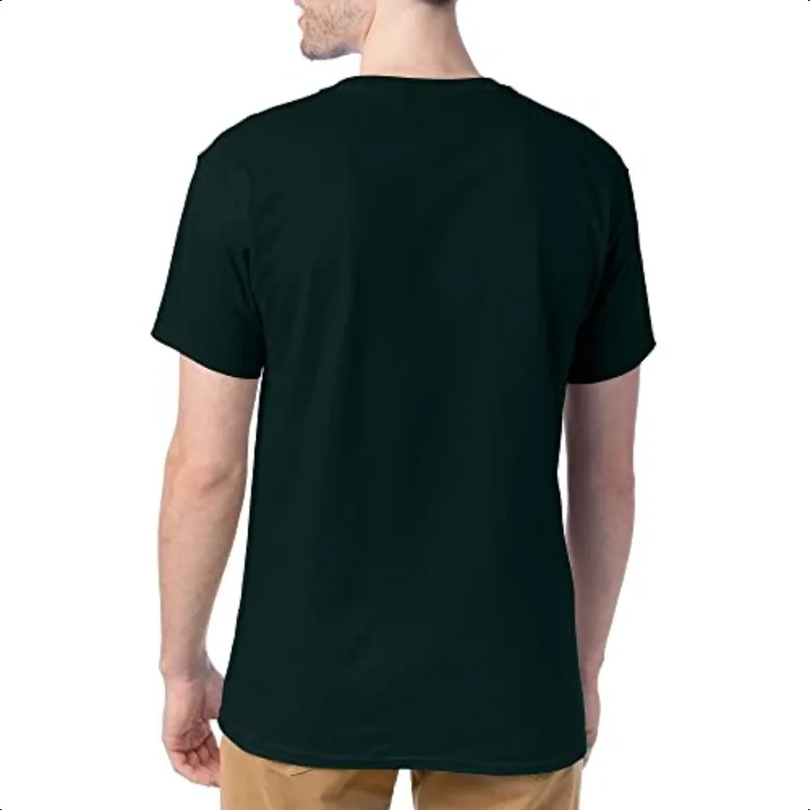 Hanes - Camiseta Comfortsoft para hombre, paquete de 4