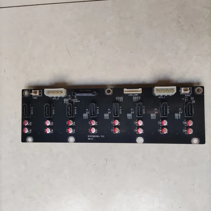 JONSBO Chassis N3 Backplane SATA Connector 8-Port Hard Disk Interface Circuit Board for Exclusive Same Model Systems