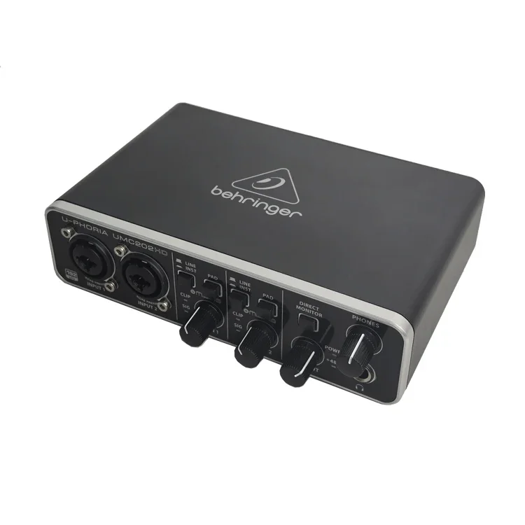 2026 Gui-tar Recording External USB Sound Card Special Audio Interface for Internet Celebrity Live Broadcast UMC202HD