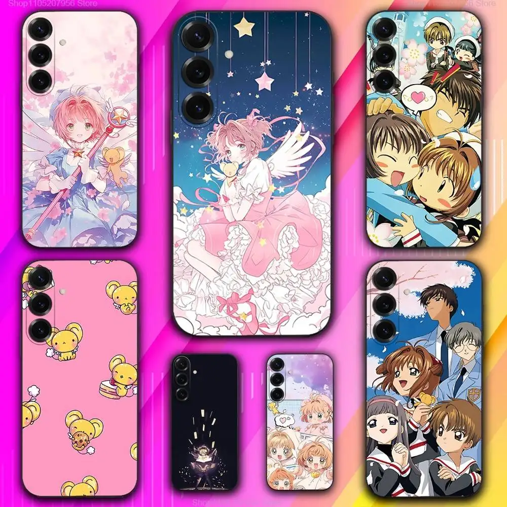 

C-Cardcaptors Cute S-Sakura Phone Case For Samsung A 73,72,71,53,52,51,41,40,30,22,21,13,12,Note 20,10,9 Ultra Pro 5G Soft