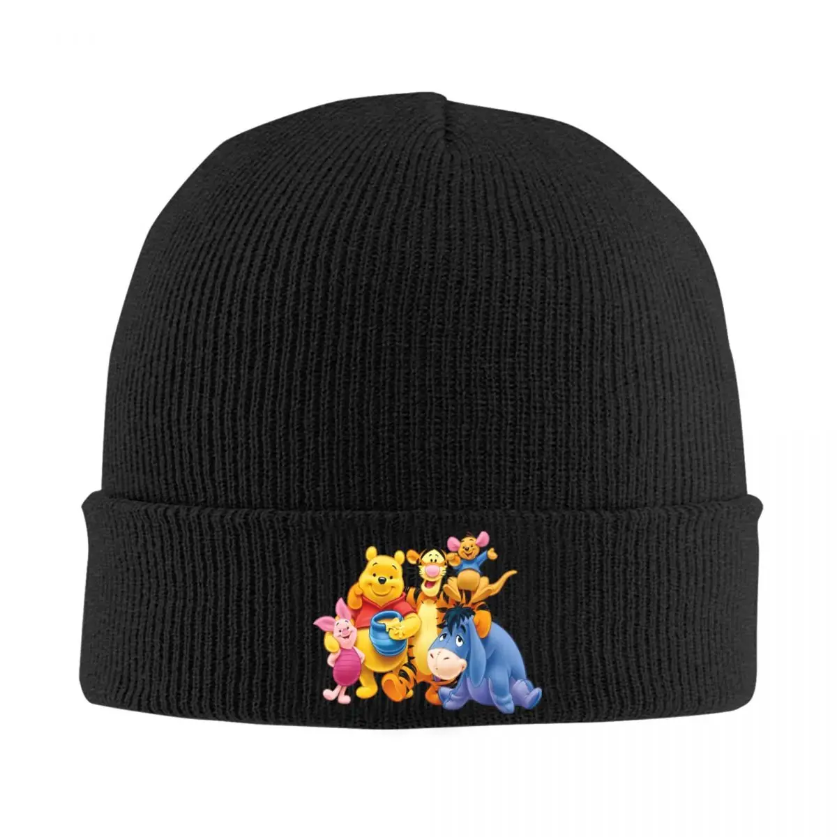 Winnie The Pooh Spooky Hat Autumn Winter Skullies Beanies New Caps Men Women Bonnet