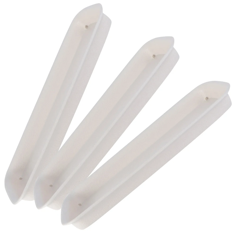 

3pcs Flowerpot Bottom Trays Rectangular 21x8 5cm Beige Prevent Water Leakage Durable Plastic Plant Pots Accessories