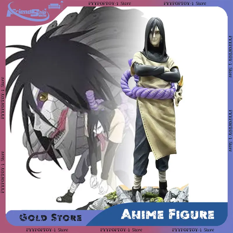 

Anime Figure Naruto Orochimaru Action Figure Akatsuki PVC Model Black Hole Statue Home Desktop Ornament Collectible Boy Toy Gift