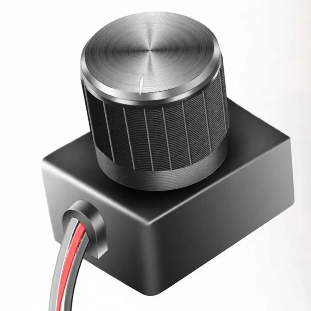 Compact PWM Dimmer Switch 12V 24V For RV Boat LED Strip Light Brightness Control Smooth Flicker Free Dimming Equipment