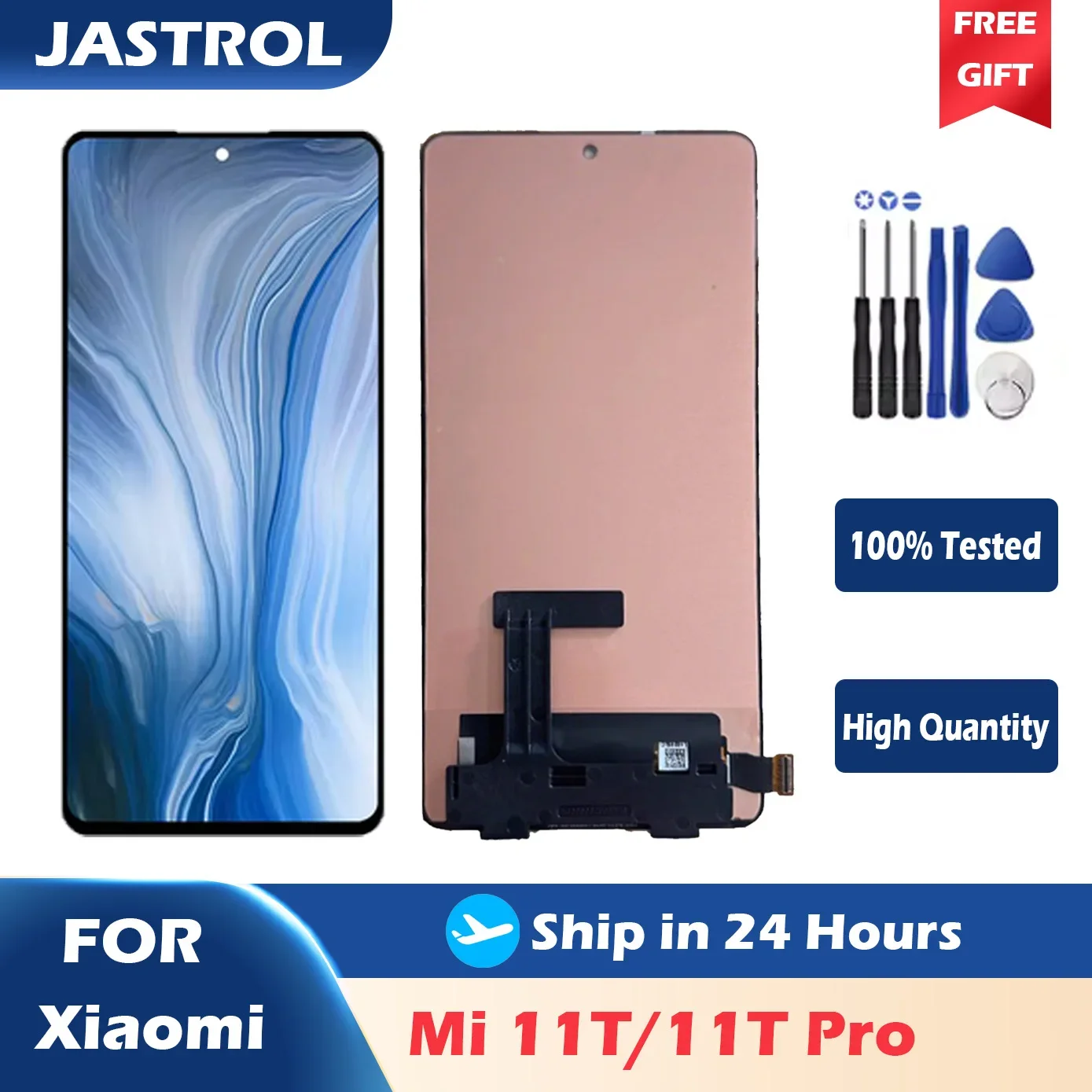 

6.67" TFT LCD For Xiaomi 11T pro display Screen Touch Panel Digitizer For Xiaomi MI 11T lcd for 2107113SG Display With Frame