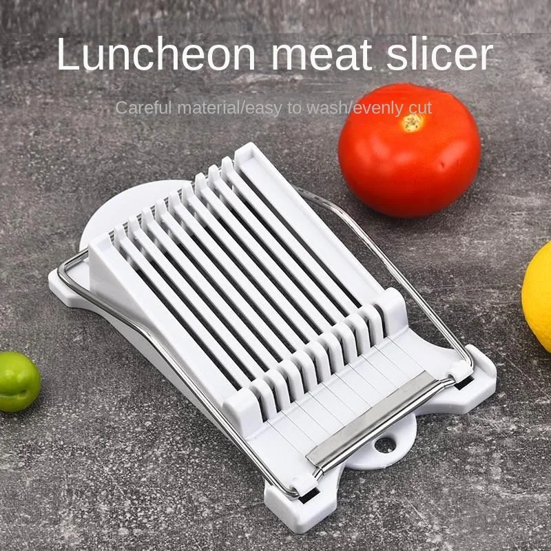 Slicer for ham hand-pressed bread sausage luncheon meat cheese