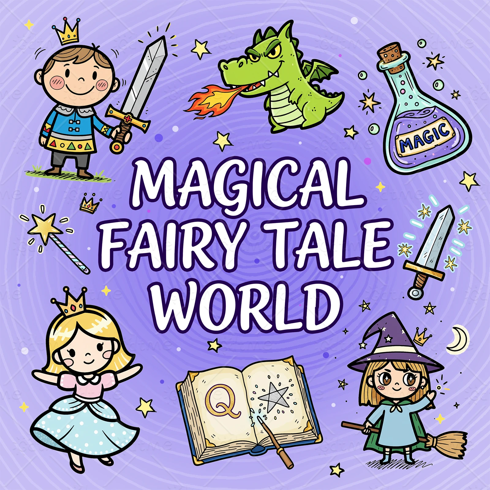 MAGICAL FAIRY TALE WORLD Coloring Book for Adults Featuring Cute Cozy Daily Activities for Relaxation (Cozy Spaces Coloring) ﻿