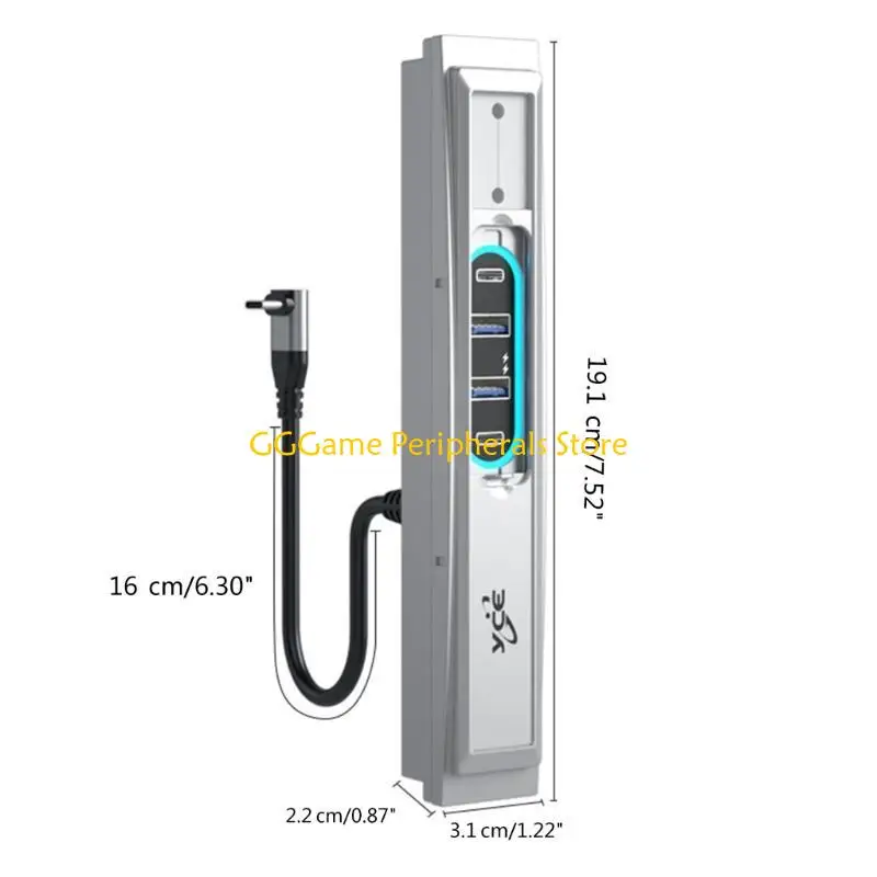 U55B Docking Station USB Hub Multiport Adapter Accessories Port for