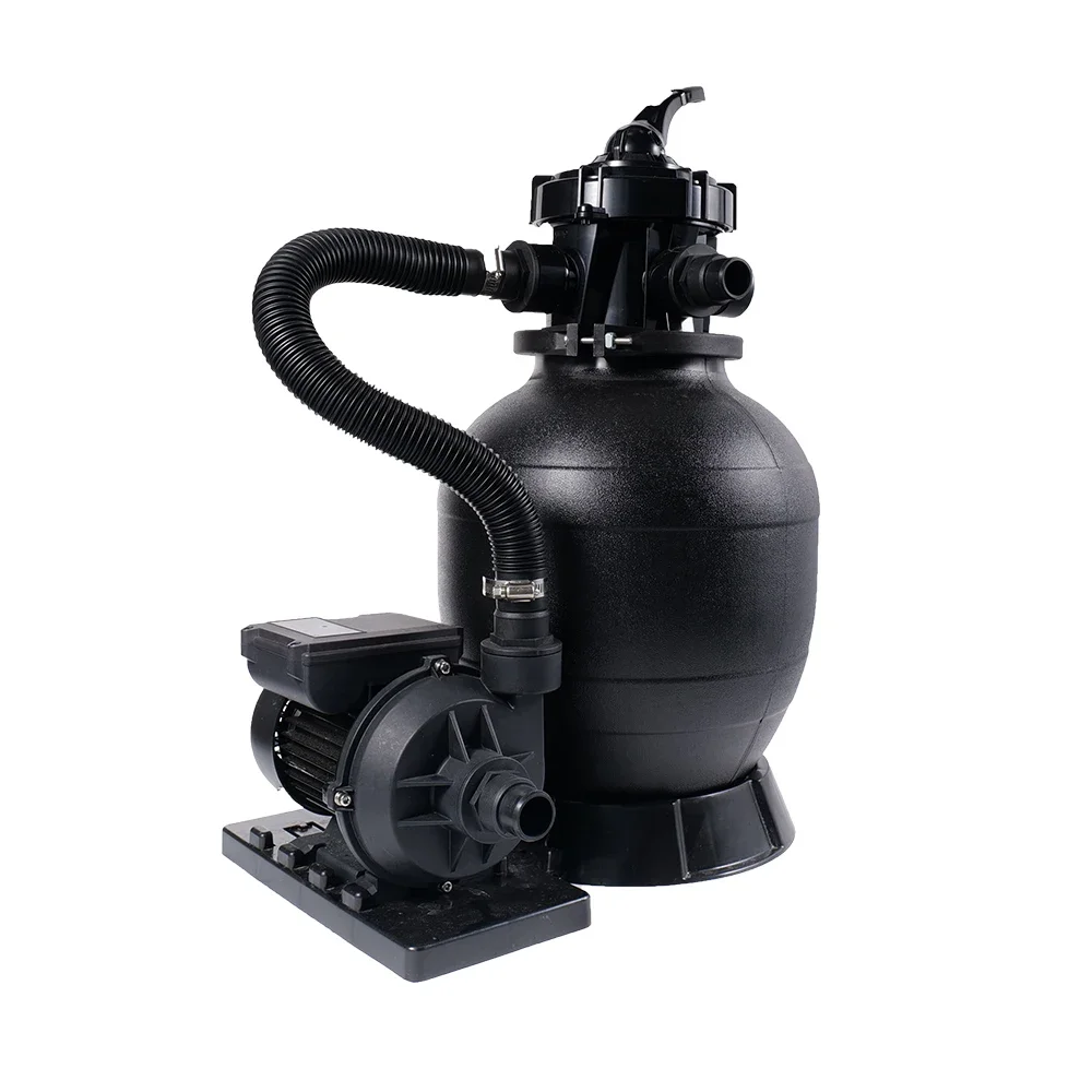 YYHC-CE 400W Safety backwash water pool sand filter with pump