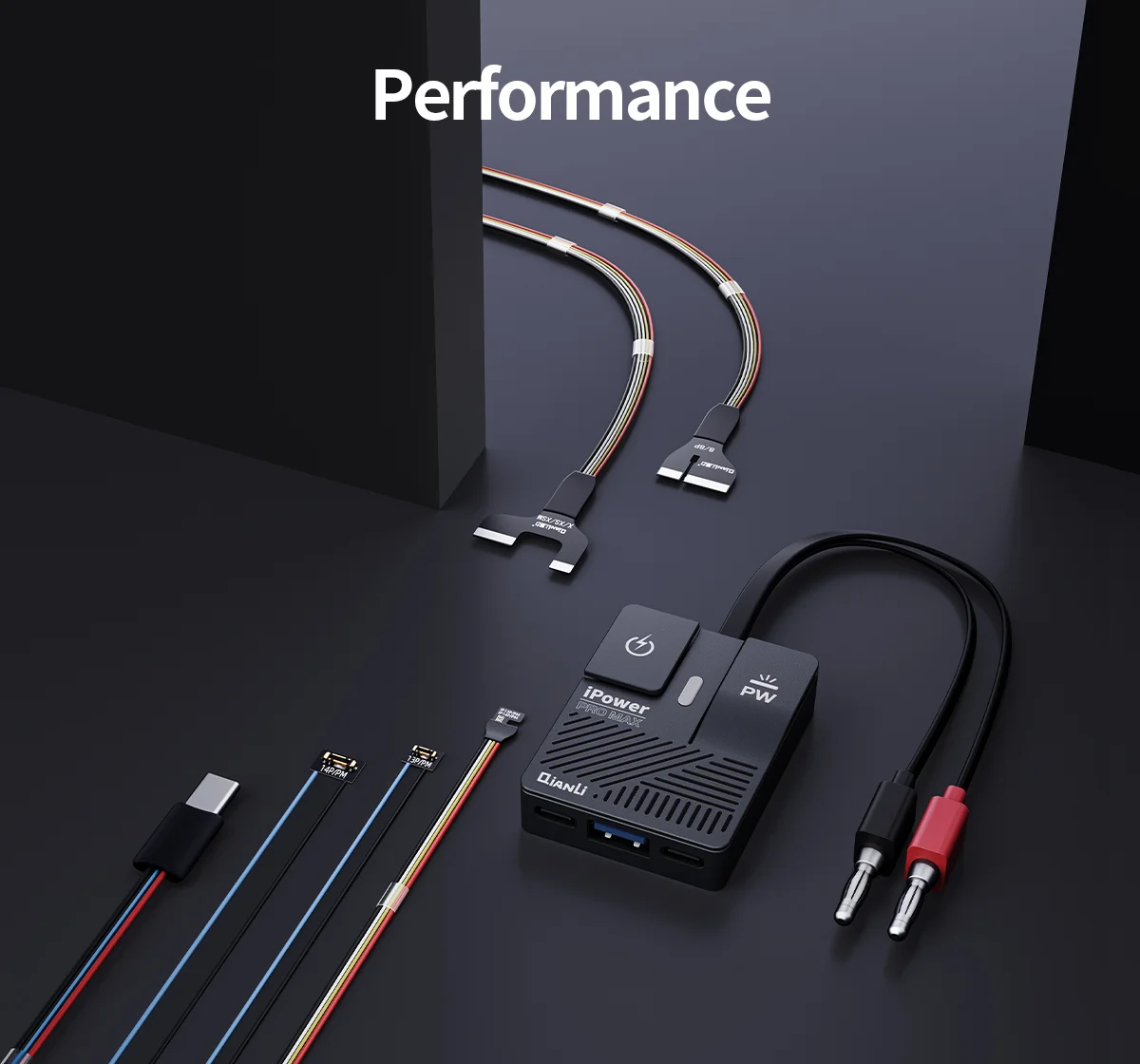 Qianli-cabo de Alimentação para Iphone Ipower Pro Max Fonte de Alimentação dc Flex Power Boot Line P2408s Fpc P2408s
