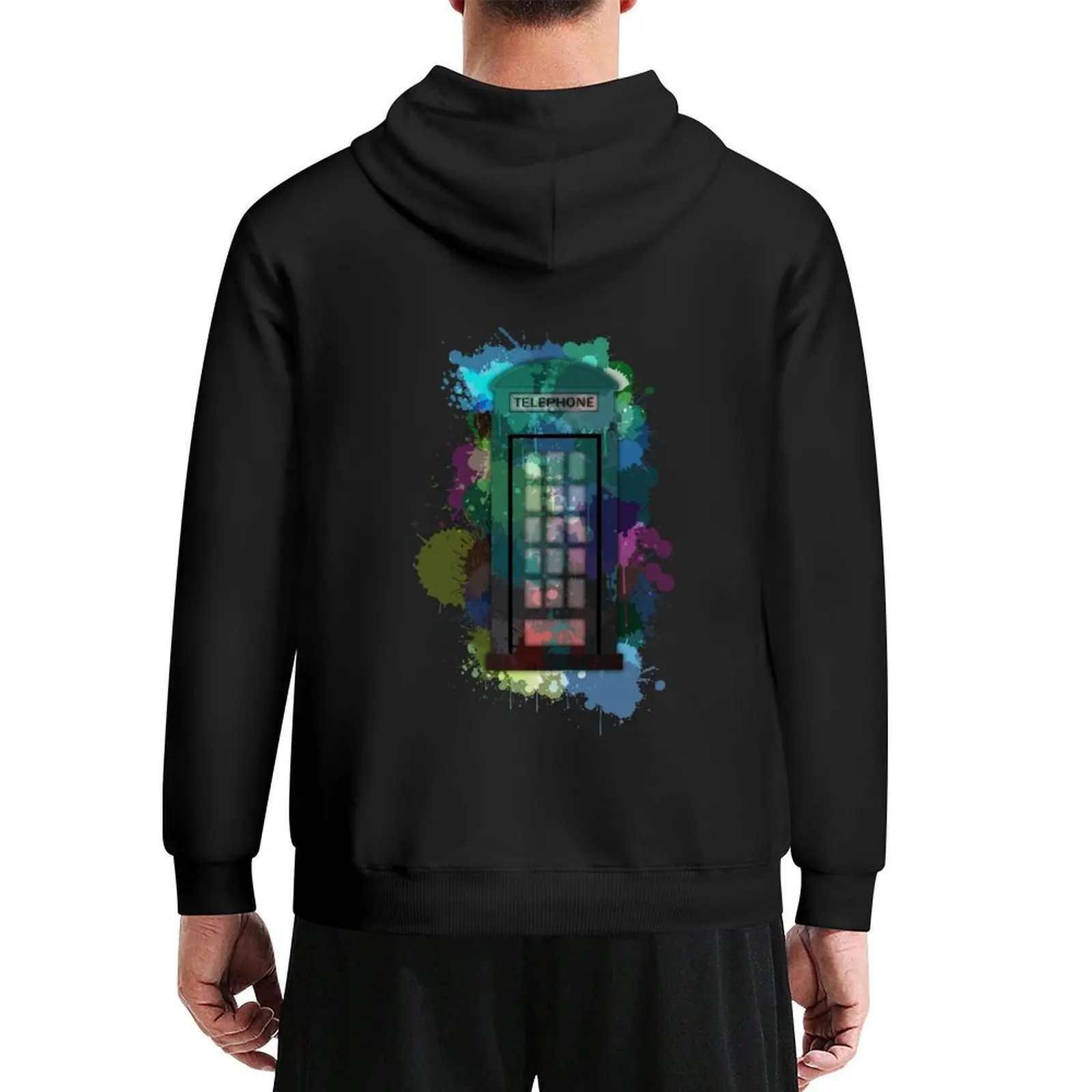 

Telephone booth Hoodie autumn new products korean style clothes winter clothes blouse japanese hoodie