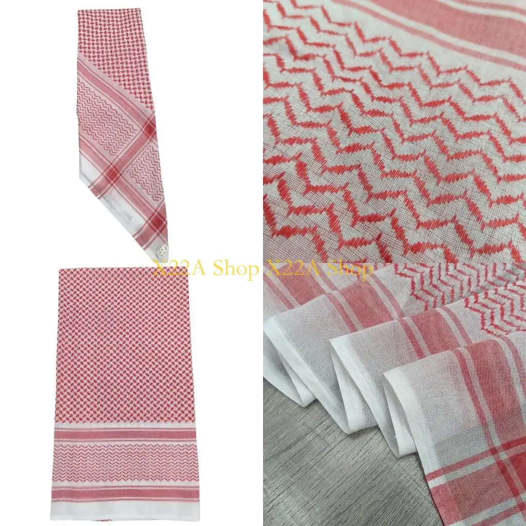 

Unique Outdoor Shemagh Scarf Arab Male Cycling Hiking Dustproof Keffiyeh Headscarf