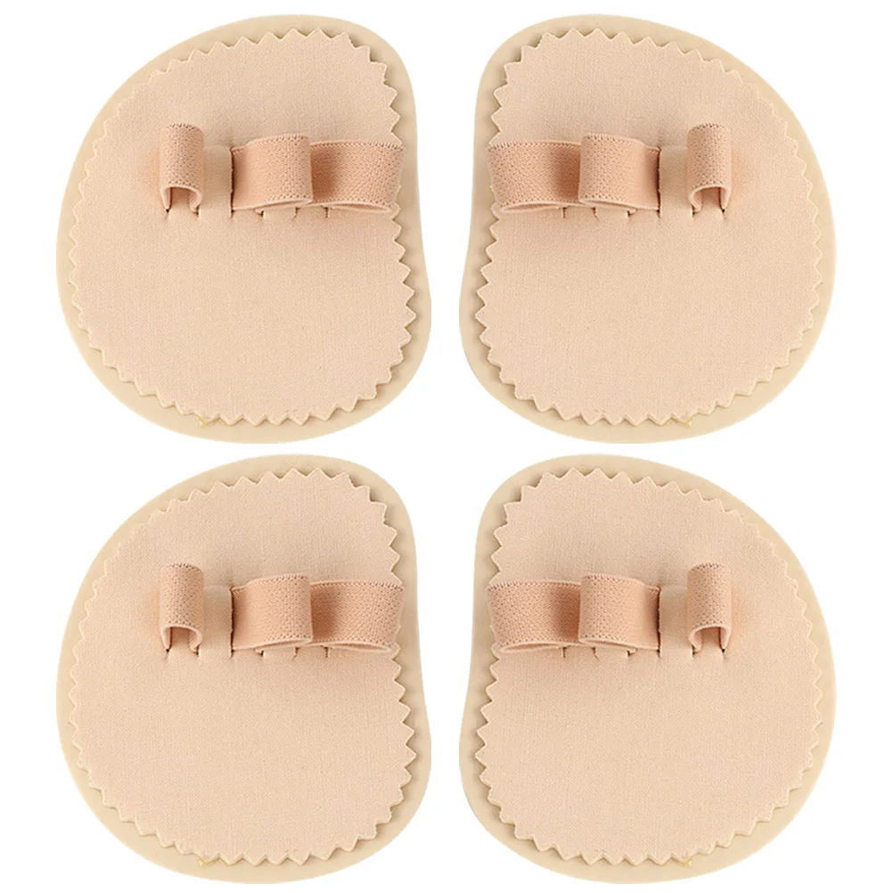 4 Pcs 2 Each) Toe Spacer Bunion Corrector Spreader Men Toes Separators for Overlapping Women Comfortable