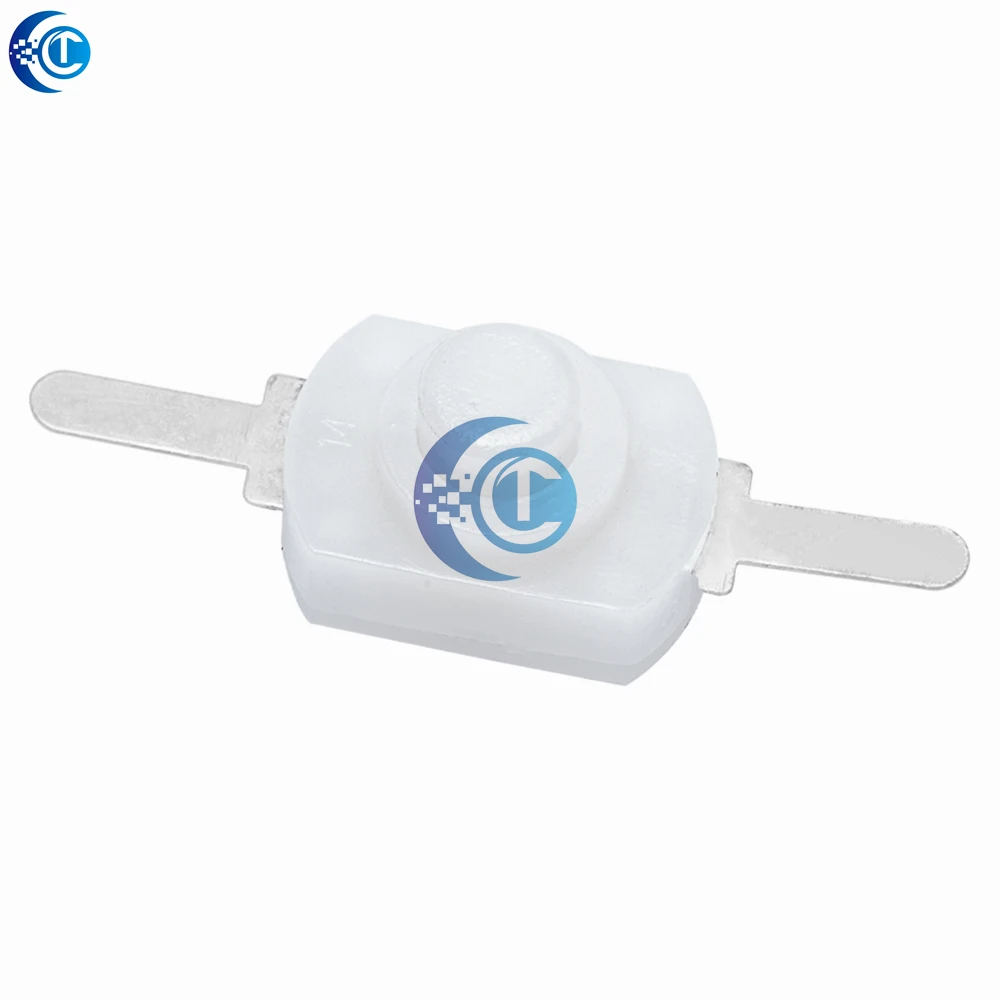 GREAT IT 10pcs DC 30V 1A Preto On Off Mini Interruptor de Botão para Tocha Elétrica