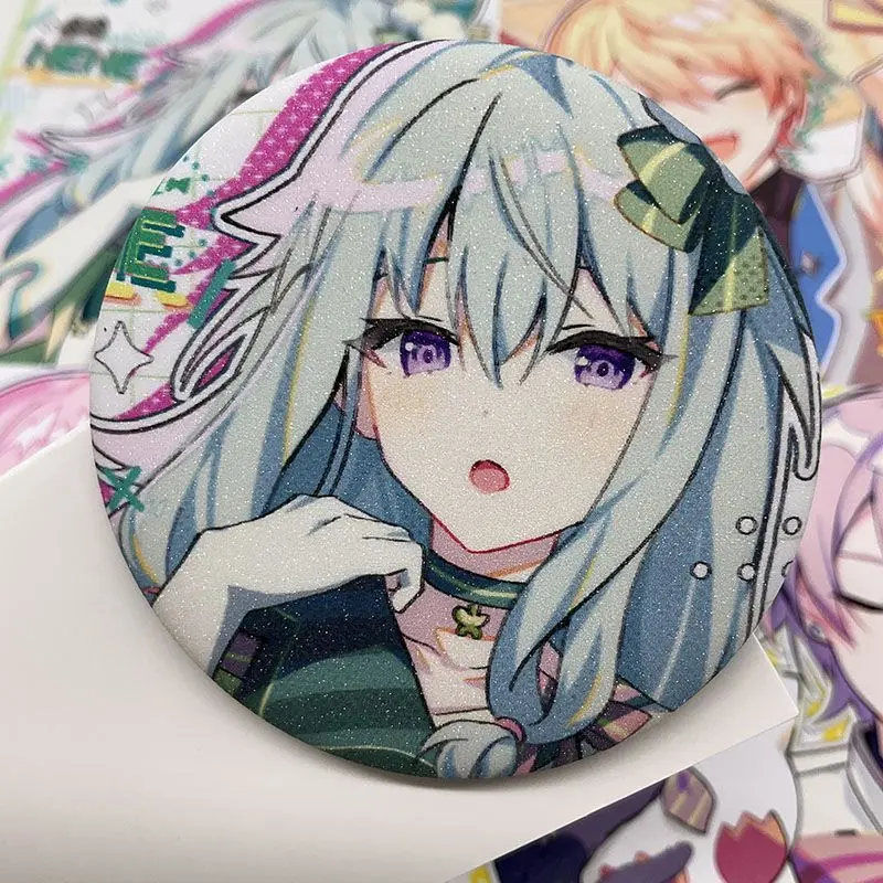 شارة بروش أنيمي تأثيري ، مشروع Sekai ، Kamishiro ، Otori ، Emu ، حقيبة ظهر ، ملابس ، إكسسوارات ، بطاقات مربعة ، إشارة مرجعية