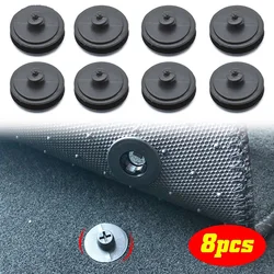 8pcs Universal Car Floor Mat Clips Retention Holders Grips Carpet Fixing Clamps Buckles Anti Skid Fastener Retainer Resistant