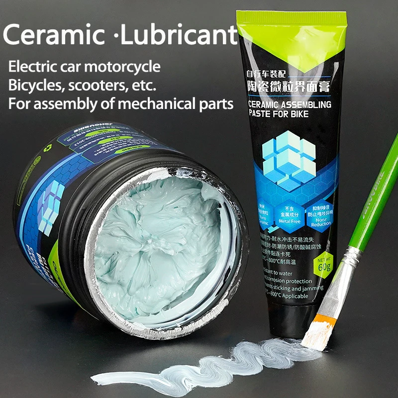 

60/400g Ceramic Extreme Brake Parts Bike Lubricant High Efficiency Lubrication Waterproof Bicycle grease Bicycle Accessories