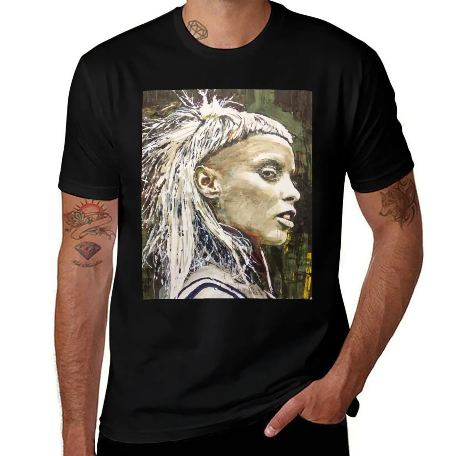 

Yolandi Visser Die Antwoord T-Shirt Large Size Short Sleeve T-Shirt