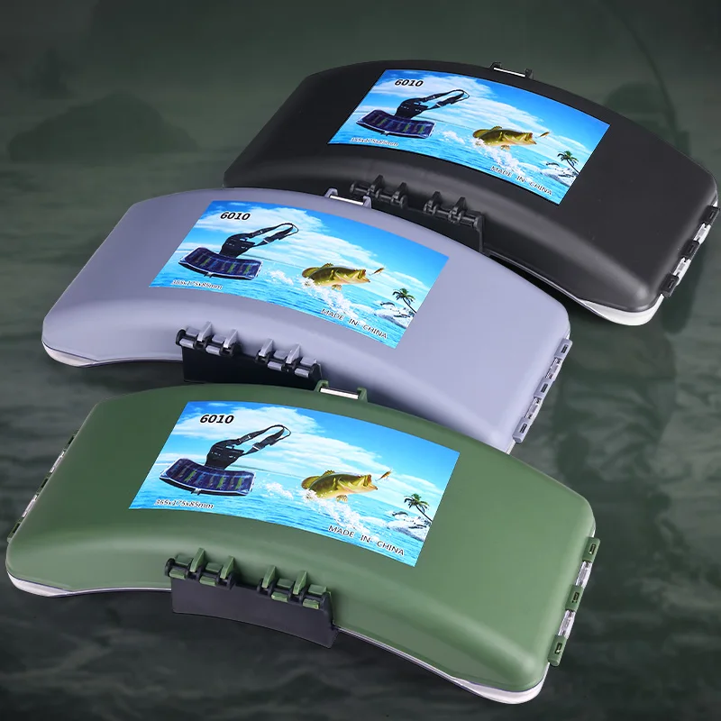 

Коробка для приманок WEIHE с трехцветным плечевым ремнем, коробка для рыболовных снастей