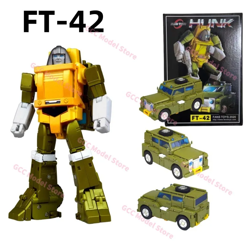 في المخزون التحول اللعب المشجعين اللعب FT-42 براون FT42 HUNK MP ماستر عالية الجودة عمل أرقام لعبة جمع الهدايا #1