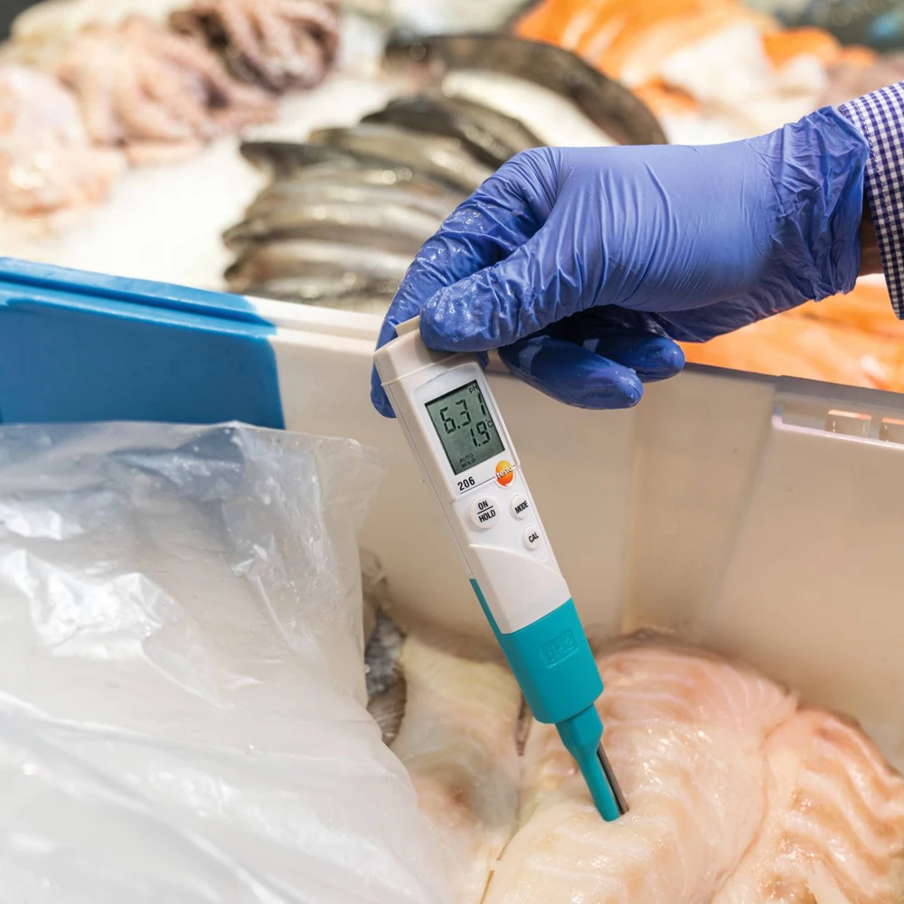 Testo-semi-sólido Medidor de ph Digital Cheese Yogurt Tester Ph2 a 14 ph 0563 2062 206