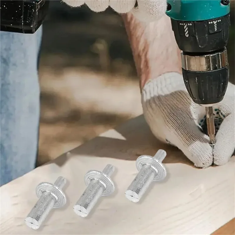 الجملة المطرقة محرك التوسع المسامير الصغيرة التنصت مسامير السحابات التوسع الألومنيوم مسمار رئيس ثقب تدق نوع مسامير