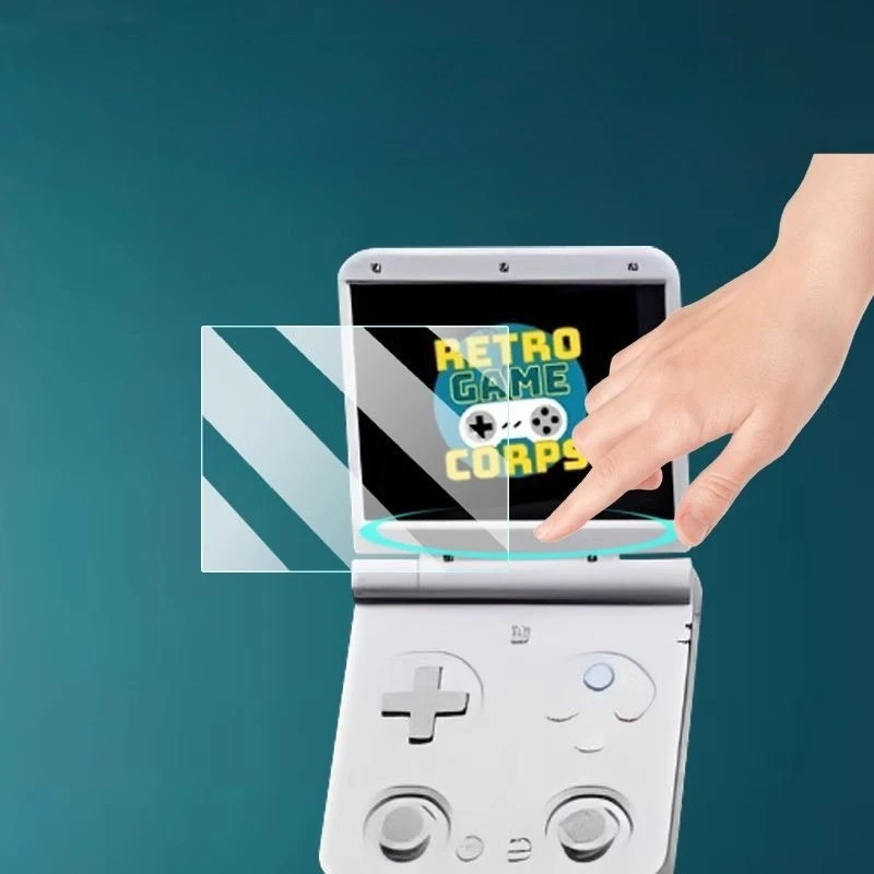 Для Miyoo Flip V2 прозрачное HD закаленное стекло Защитная пленка для экрана MIYOO FlipV2 FLIP FLIPV2 с полным Фото №4