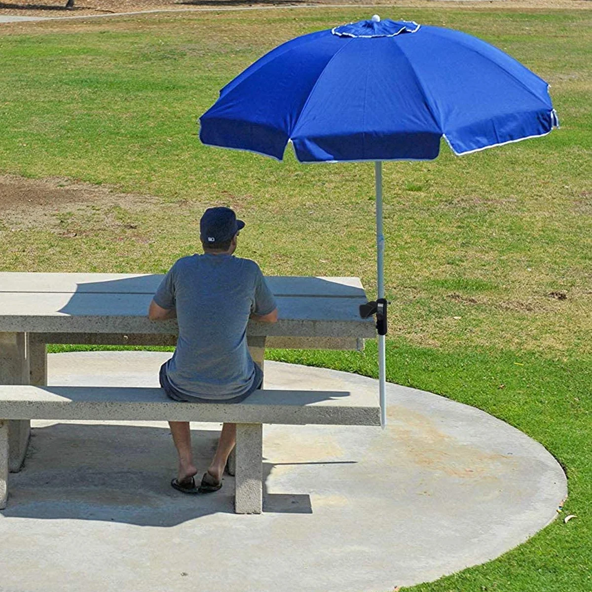 Fixo guarda-chuva Mount Clamp, guarda-sol titular Stand