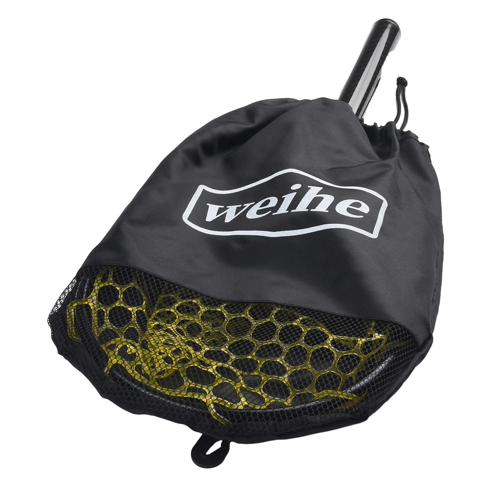 Stream fishing net with deodorant quick drying PVC net bag aluminum alloy frame suitable for tilapia 80 characters